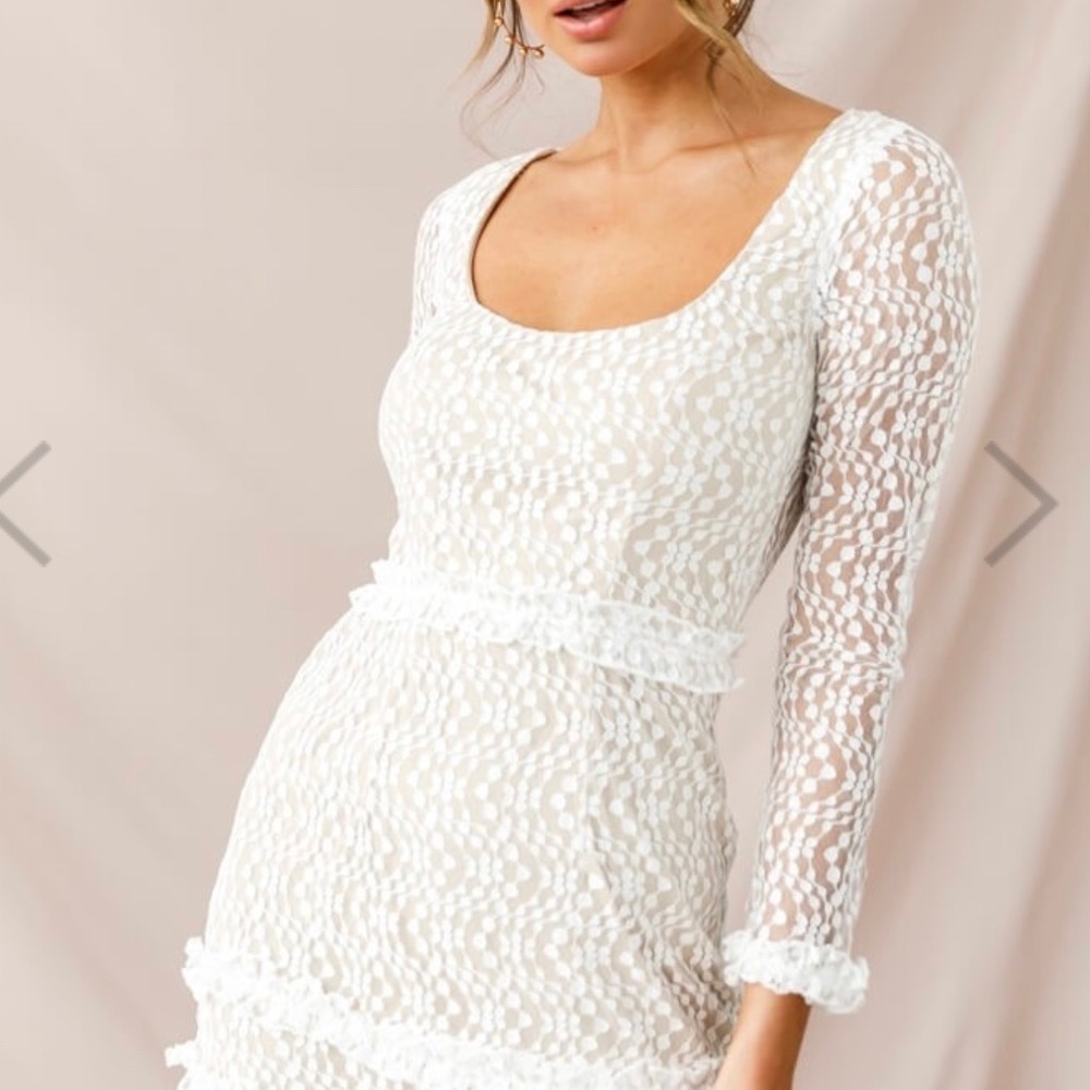 White dress